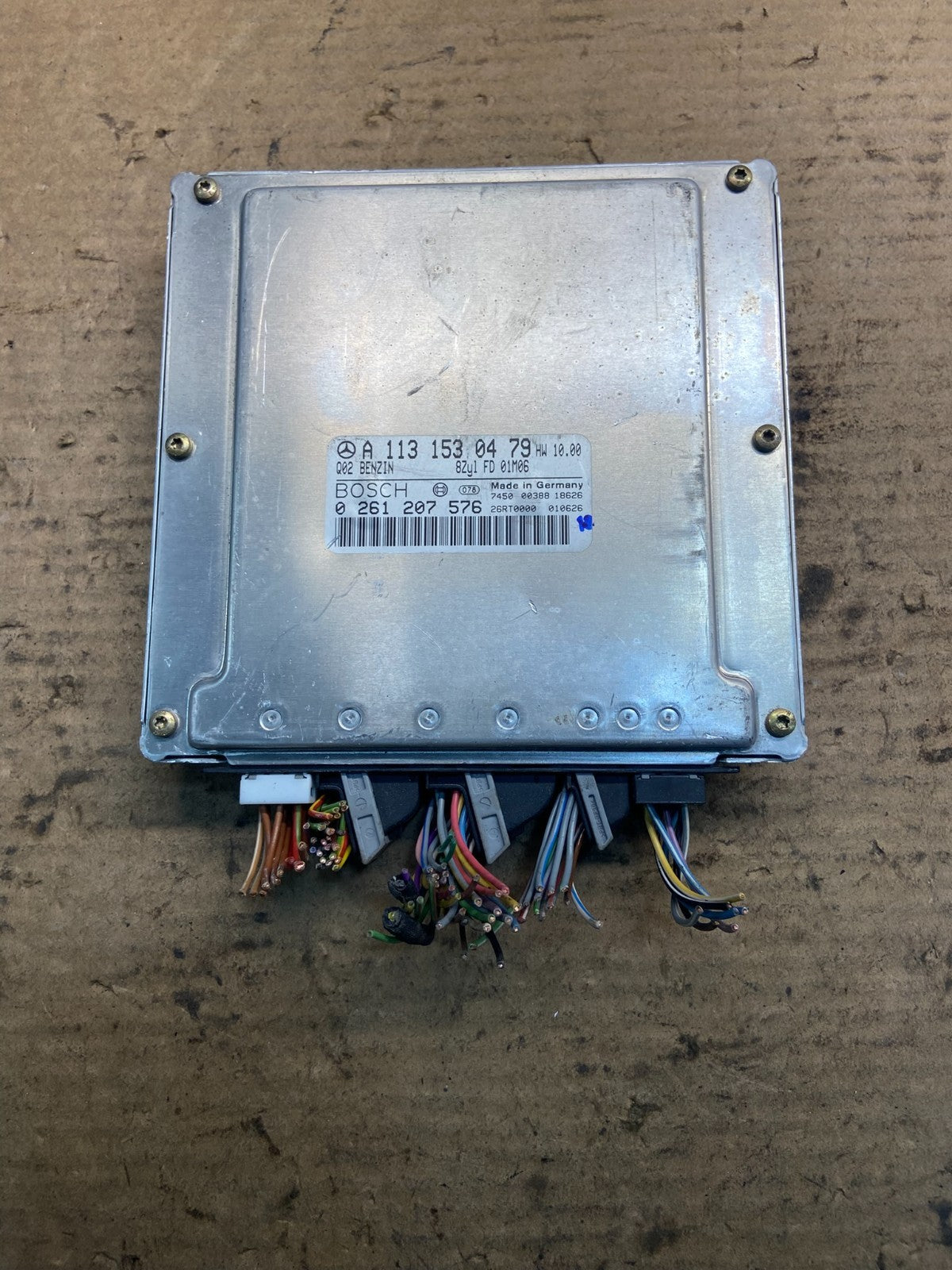 2003 to 2006 Mercedes CL500 CLK500 ECU ECM Engine Control Module OEM aa0824 DG0