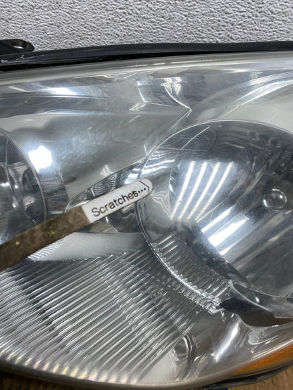 2006 to 2010 Toyota Sienna Left Driver Lh Side Headlight Halogen AE2592 DW3