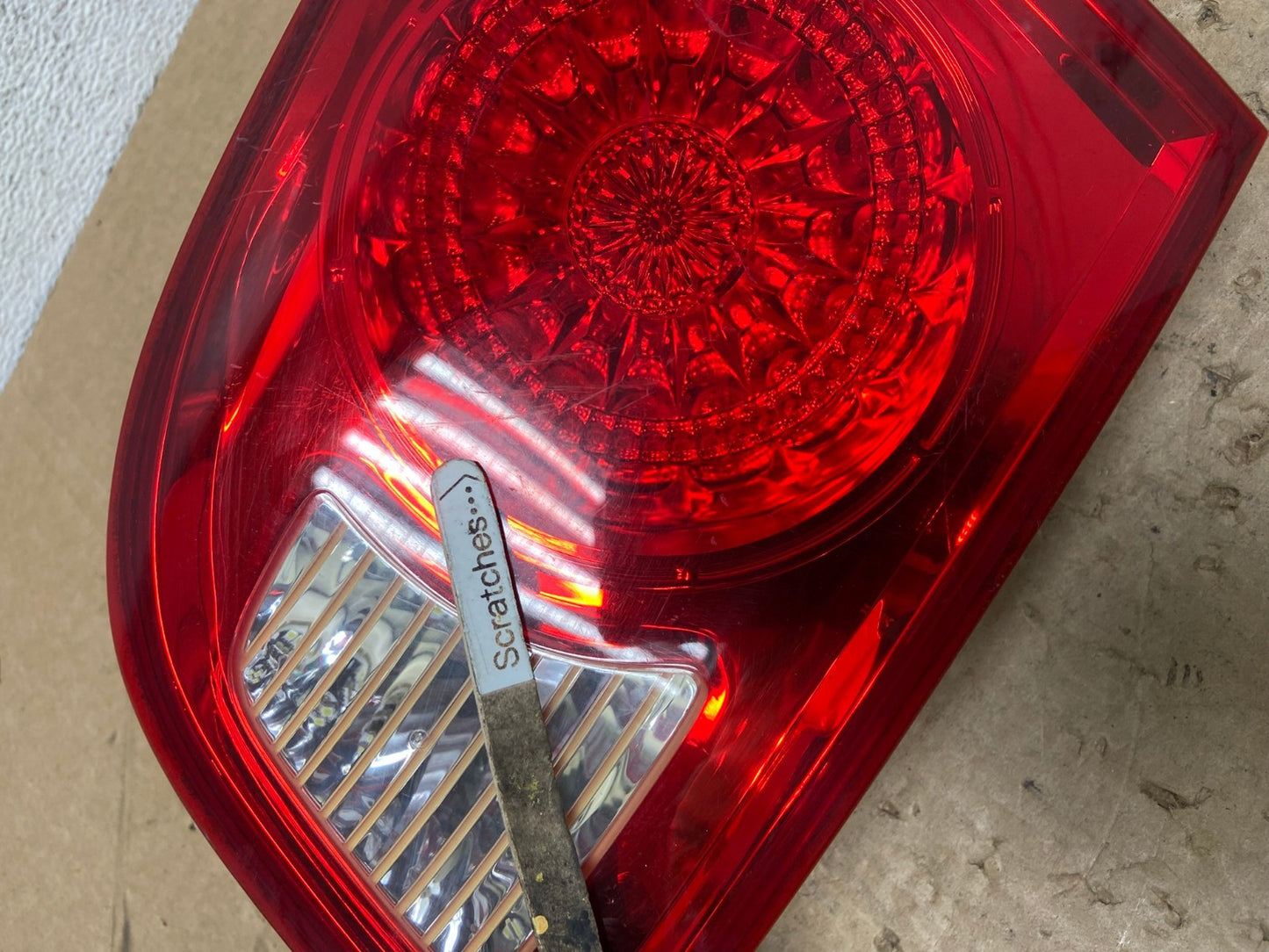 2007 2008 2009 Hyundai Santa Fe Right Passenger Tail Light Inner AG1243 LK3