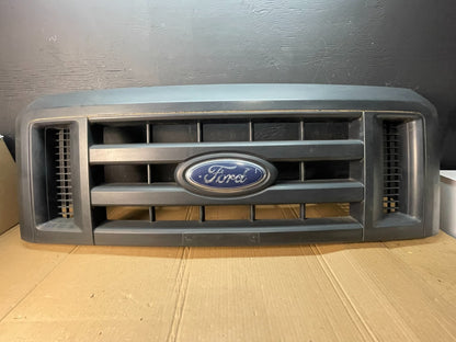 2008 to 2014 Ford Econoline E150 E250 Front Upper Black Grill Grille AC5327 DG0