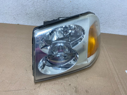 2002 to 2009 Gmc Envoy Left Driver Lh Side Headlight Halogen AG4535 DW2