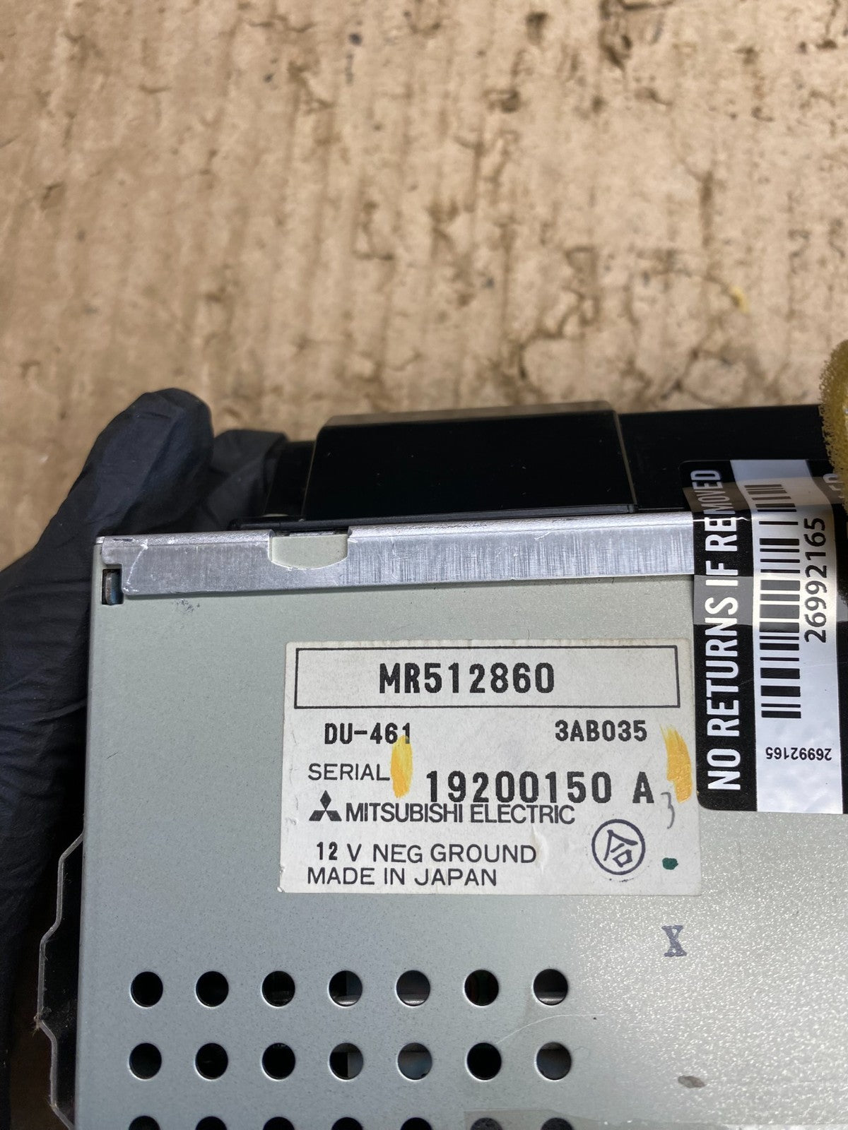 2001-2006 Mitsubishi Montero Information Dash Display Screen  OEM ac4617 DG5