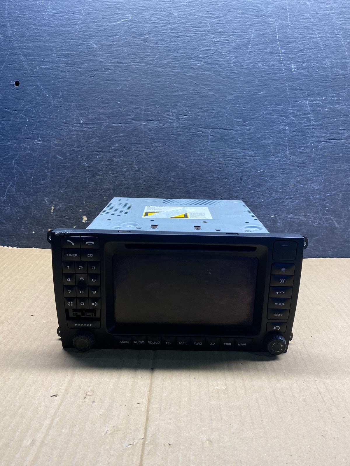 2006 Porsche Cayenne Navigation GPS Screen Radio Stereo ai0202 DG0