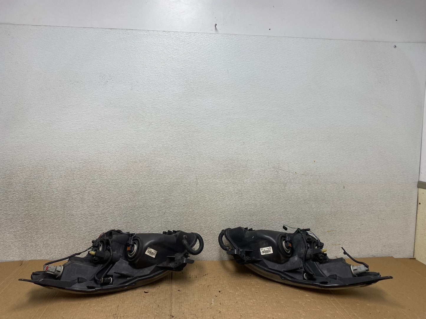 Sedan 2007 2008 2009 Nissan Altima Left+Right Set Headlights V3600 DW11