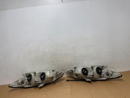 2002 2003 2004 Toyota Camry Left+Right Set Side Halogen Headlights AI4435 DW8
