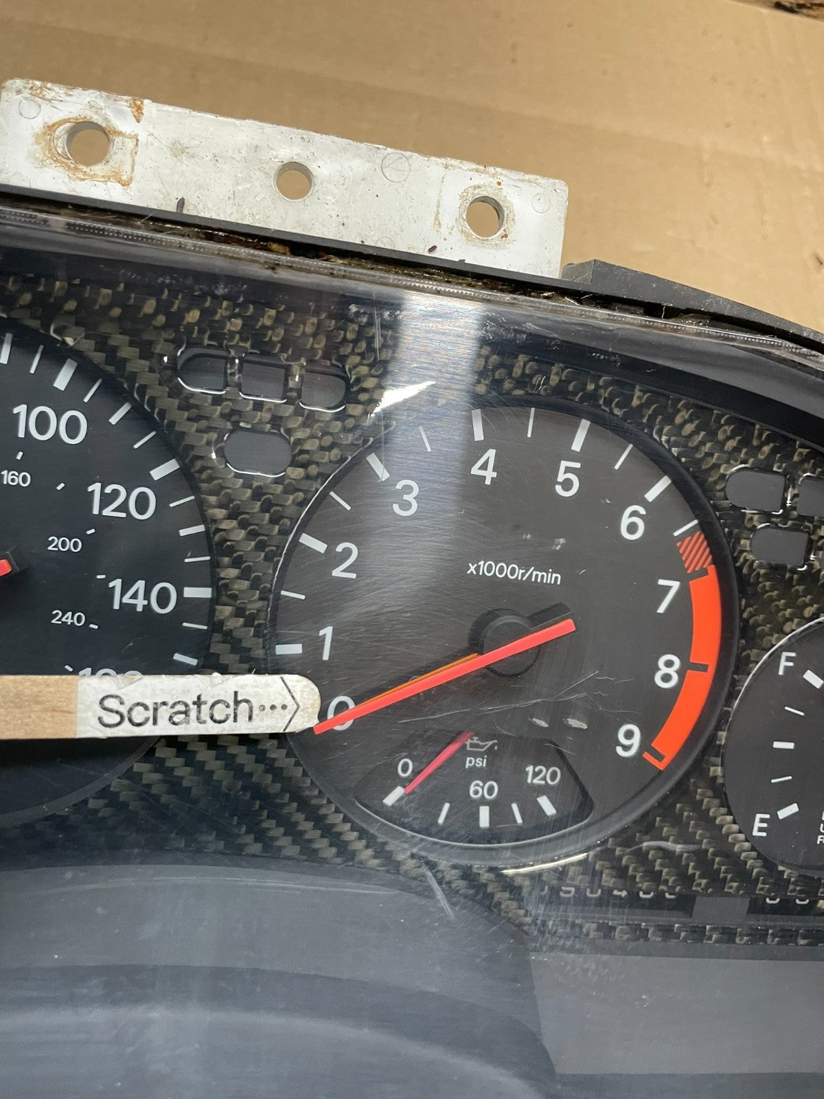 1990 to 1991 Nissan 300ZX Speedometer Cluster Gauge OEM ab2907 DG1