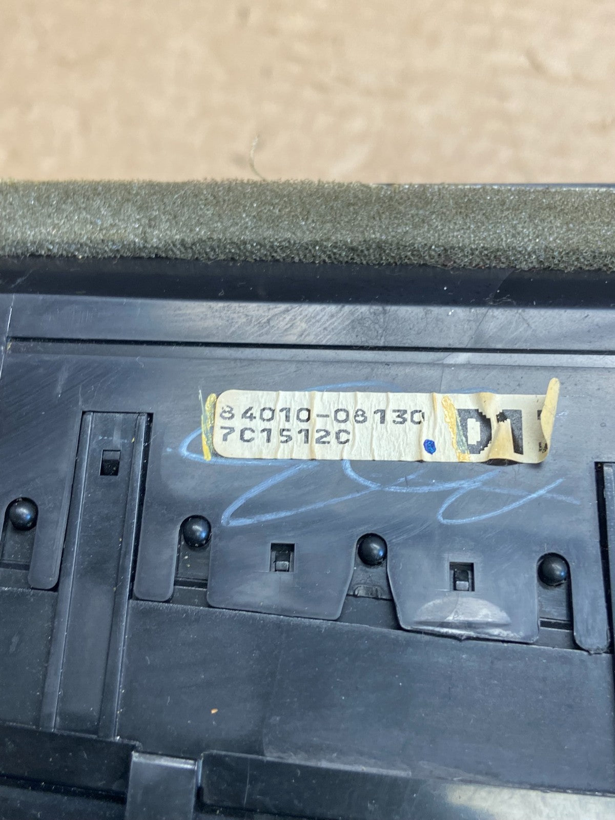 2006 to 2010 Toyota Sienna A/C Climate Heater Temperature Control AF2598 DG5