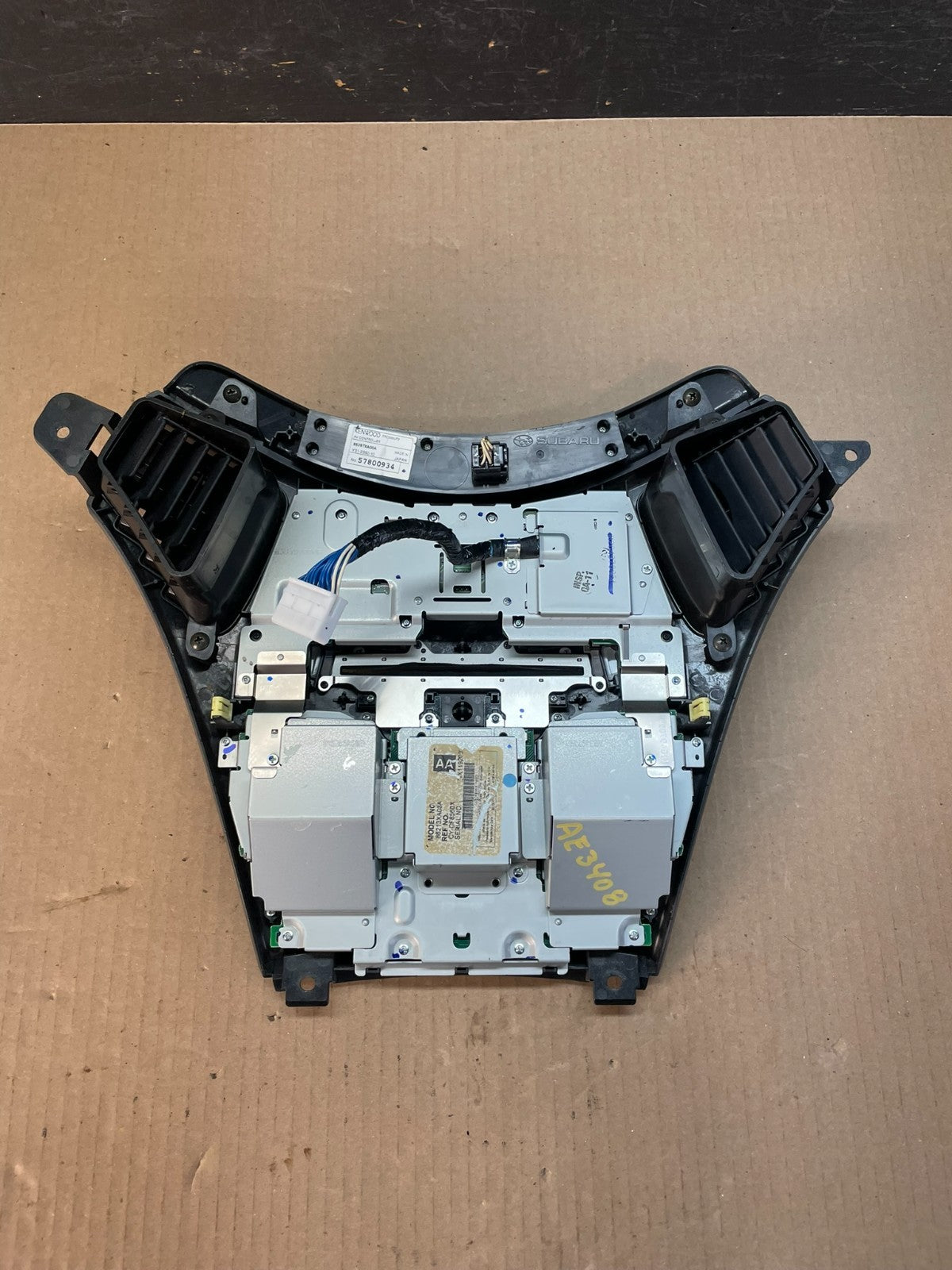 2006-2009 Subaru Tribeca Radio CD Player Climate Control Bezel Panel ae3408 DG9