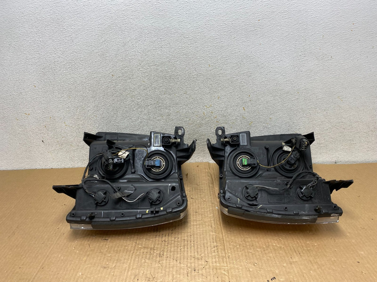 2007 to 2014 Chevrolet Silverado Left+Right Side Black Headlights AI6787 DW16