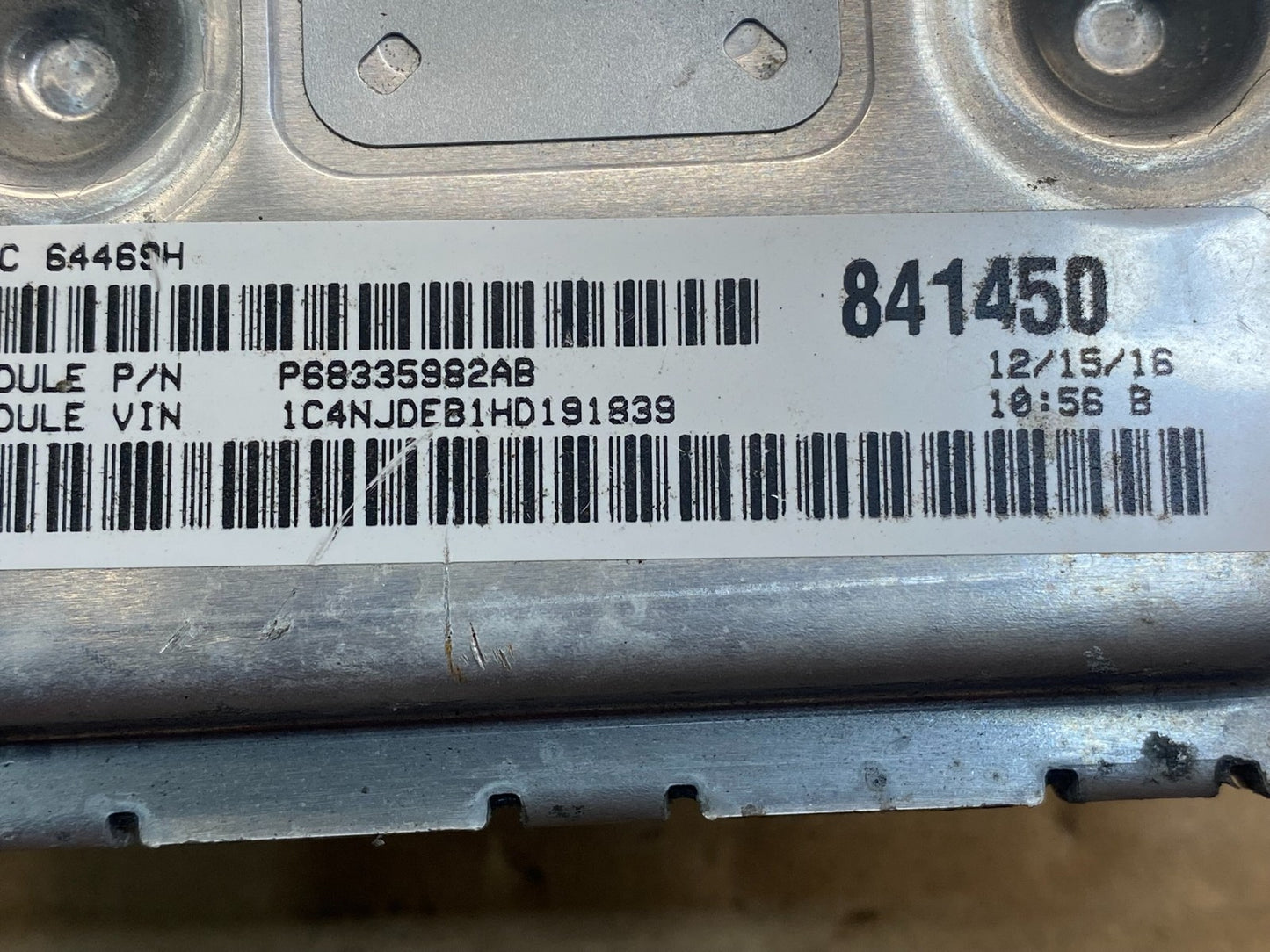 2015-2017 Jeep Compass Patriot Engine Control Unit Module ECM ECU AF4008 DW2