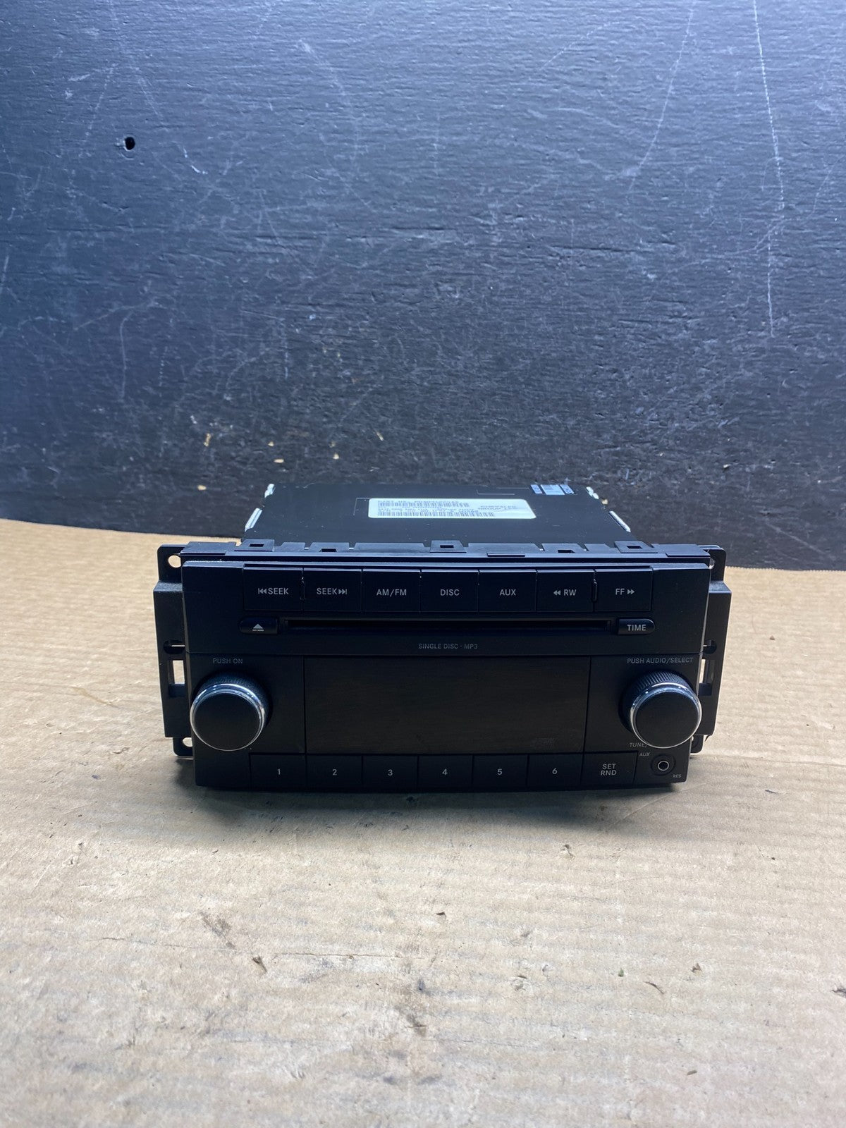 2007-2012 Chrysler Dodge Jeep Ram Radio CD MP3 AUX Receiver AF7837 DG0