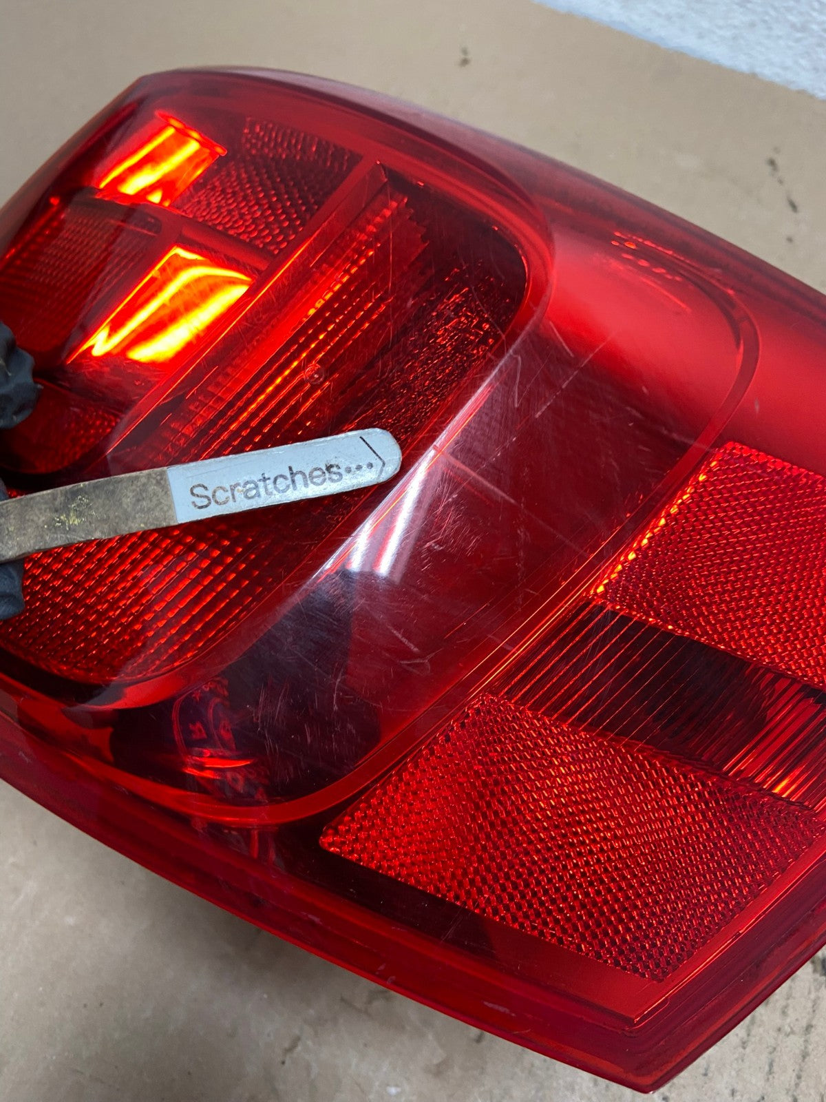2011 to 2014 Volkswagen Jetta Right Passenger Rh Side Tail Light AF3239 LK3