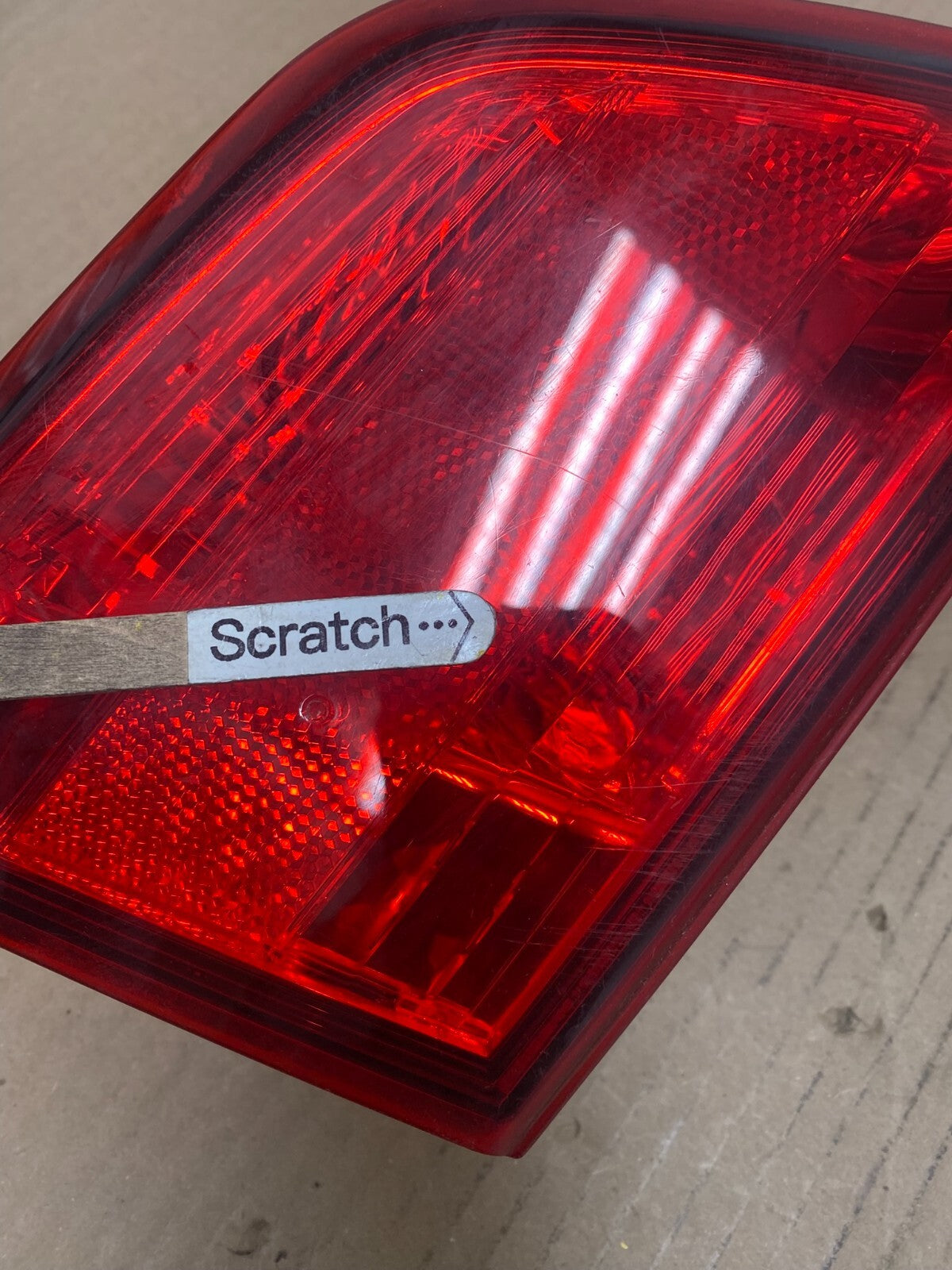 2010-2014 Subaru Legacy Left Driver LH Side Tail Light Inner I5999 DW3