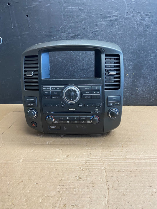 2008 2012 Nissan Pathfinder Radio A/C Heat Temperature Climate Control ag8802 DG0