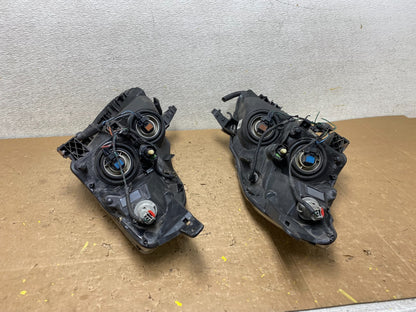 Sedan 2007 2008 2009 Nissan Altima Left+Right Set Headlights V8295 DW14