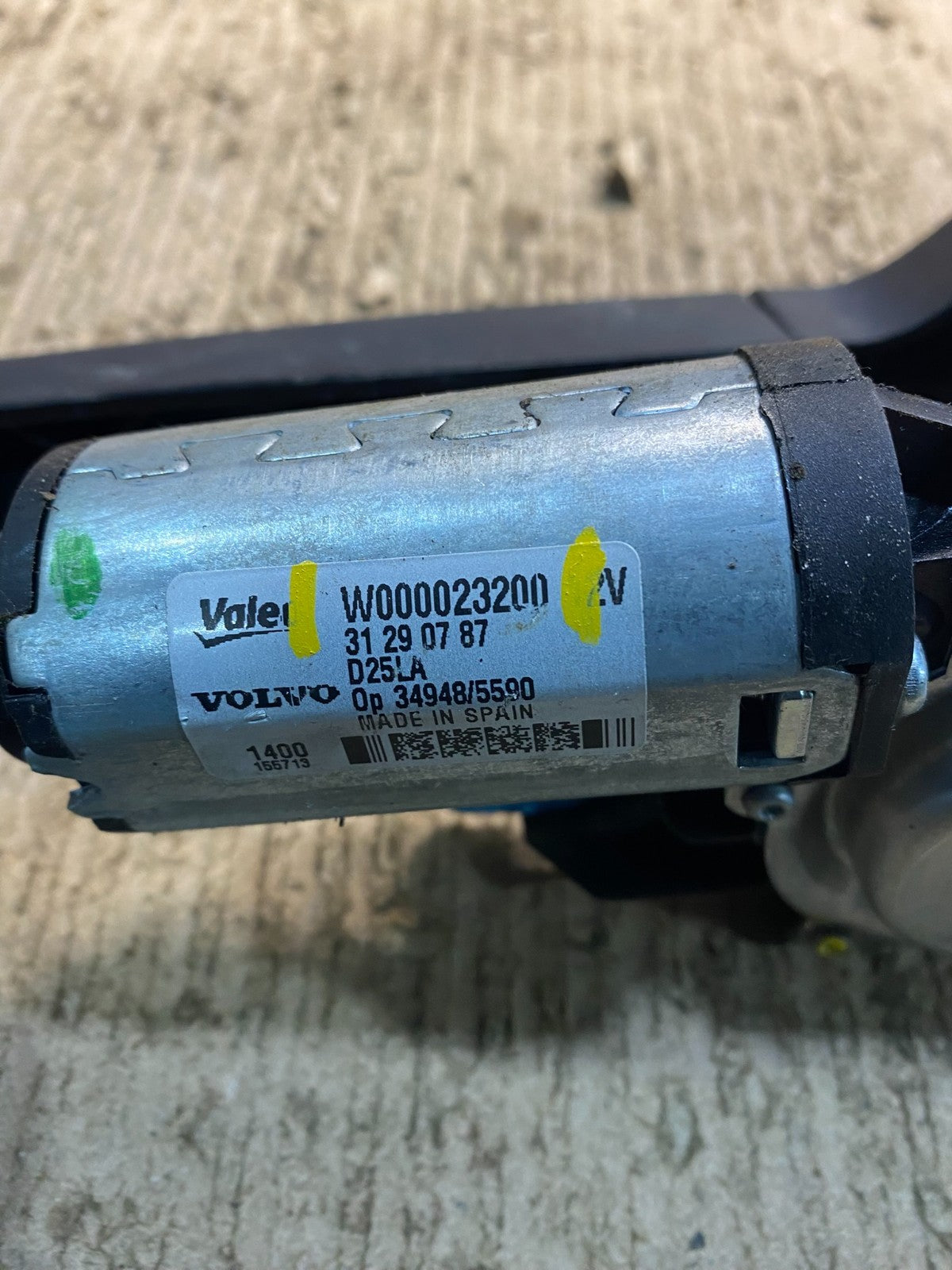 2008-2016 Volvo V70 XC60 XC70 Tailgate Back Door Rear Wiper Motor Wiper z2482 DG5