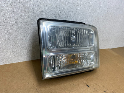 2005-2007 Ford F-250 F250 Super Duty Left Driver LH Side Headlight AE3228 DW2