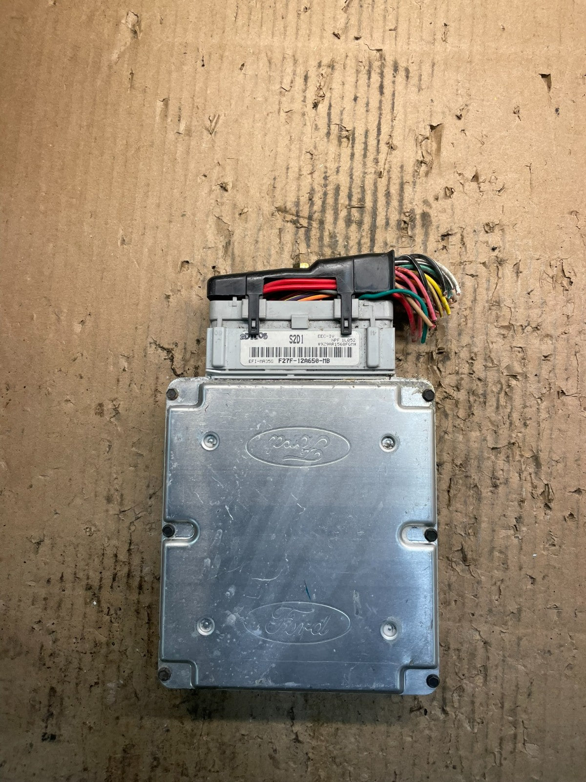 1992 Ford Ranger 2.3L Engine Control Module F27F-12A650-MB u9082 DG0