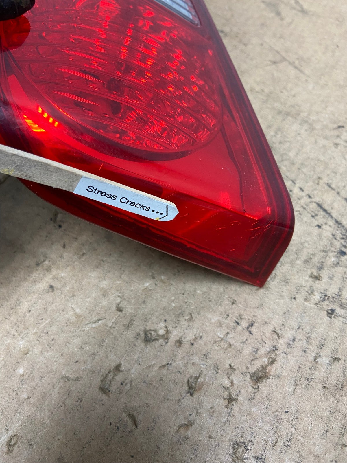 2003 2004 2005 Honda Civic Sedan Left Driver LH Inner Tail Light AC3365 LK4