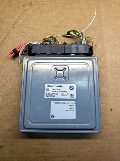 2007 to 2011 Bmw 328i X3 Ecm Ecu Engine Computer Module ad7545 DG0