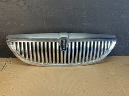 2003 to 2011 Lincoln Town Car Front Upper Grille Grill Chrome W/Emblem AE3634 DG0