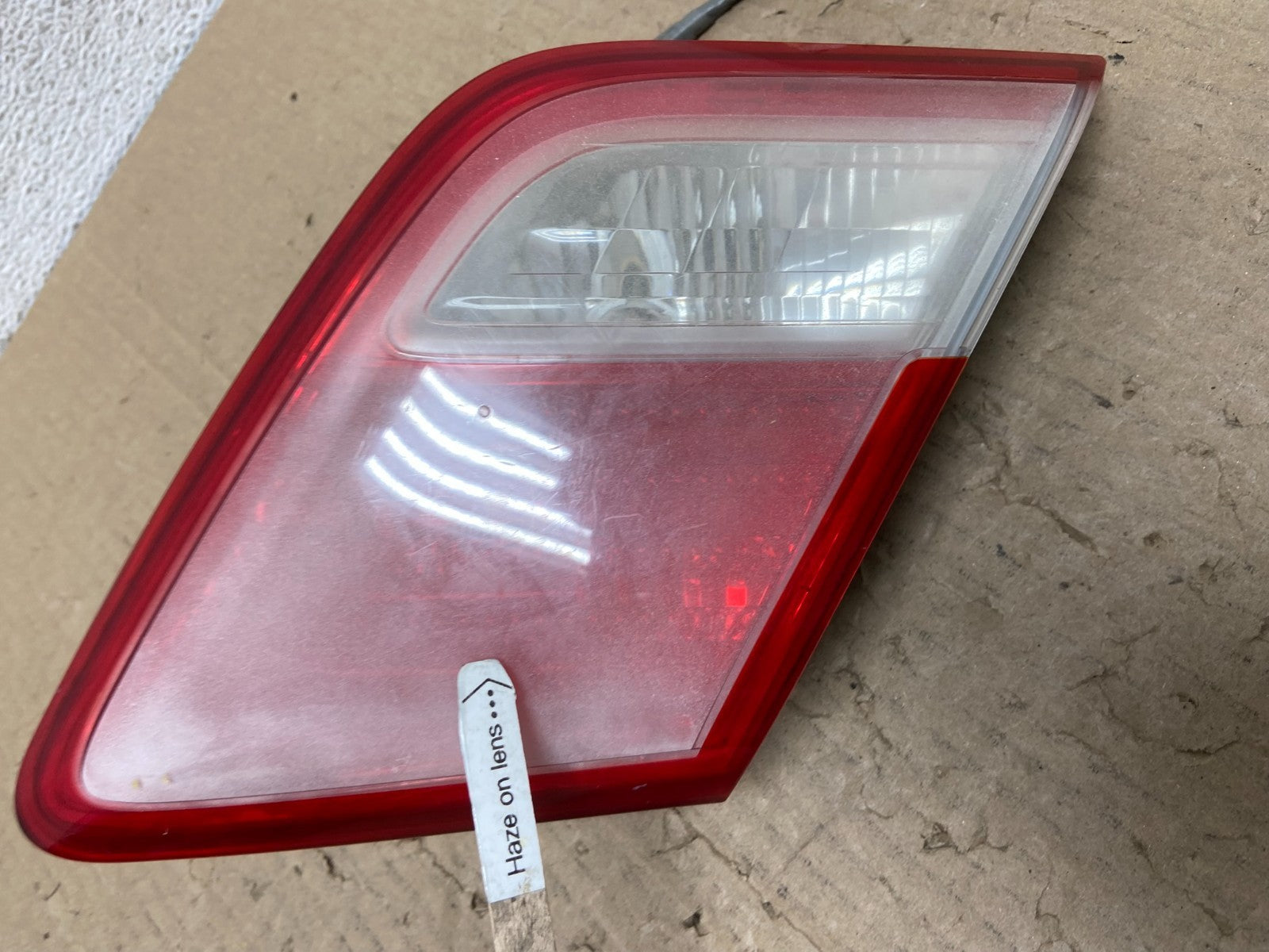 2007 2008 2009 Toyota Camry Right Passenger Rh Tail Light Inner AE9829 DW4