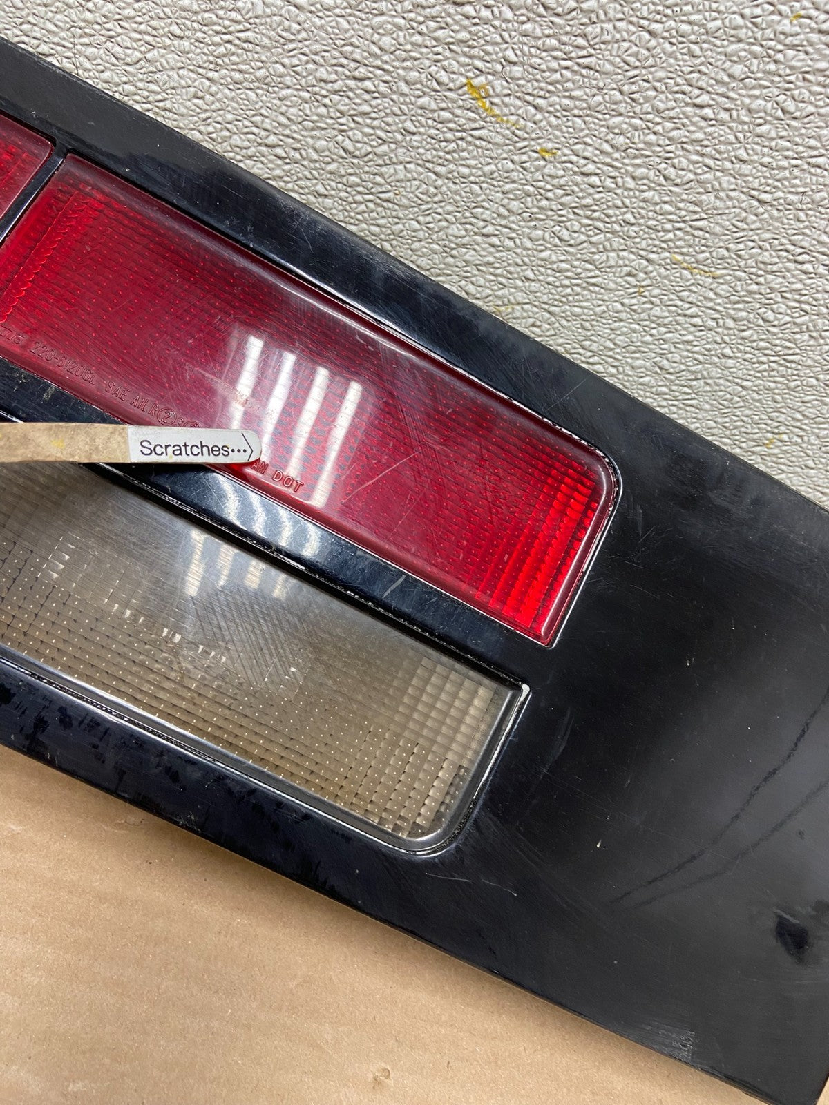 1986 to 1989 Mazda RX7 RX-7 Left Driver LH Side Tail Light AA8654 LK3