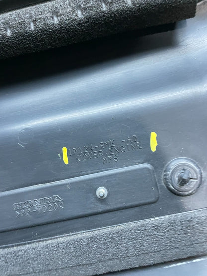2007 to 2008 Honda Fit Engine Cover Trim Bezel 17124-rme-a0 V2795 DG8