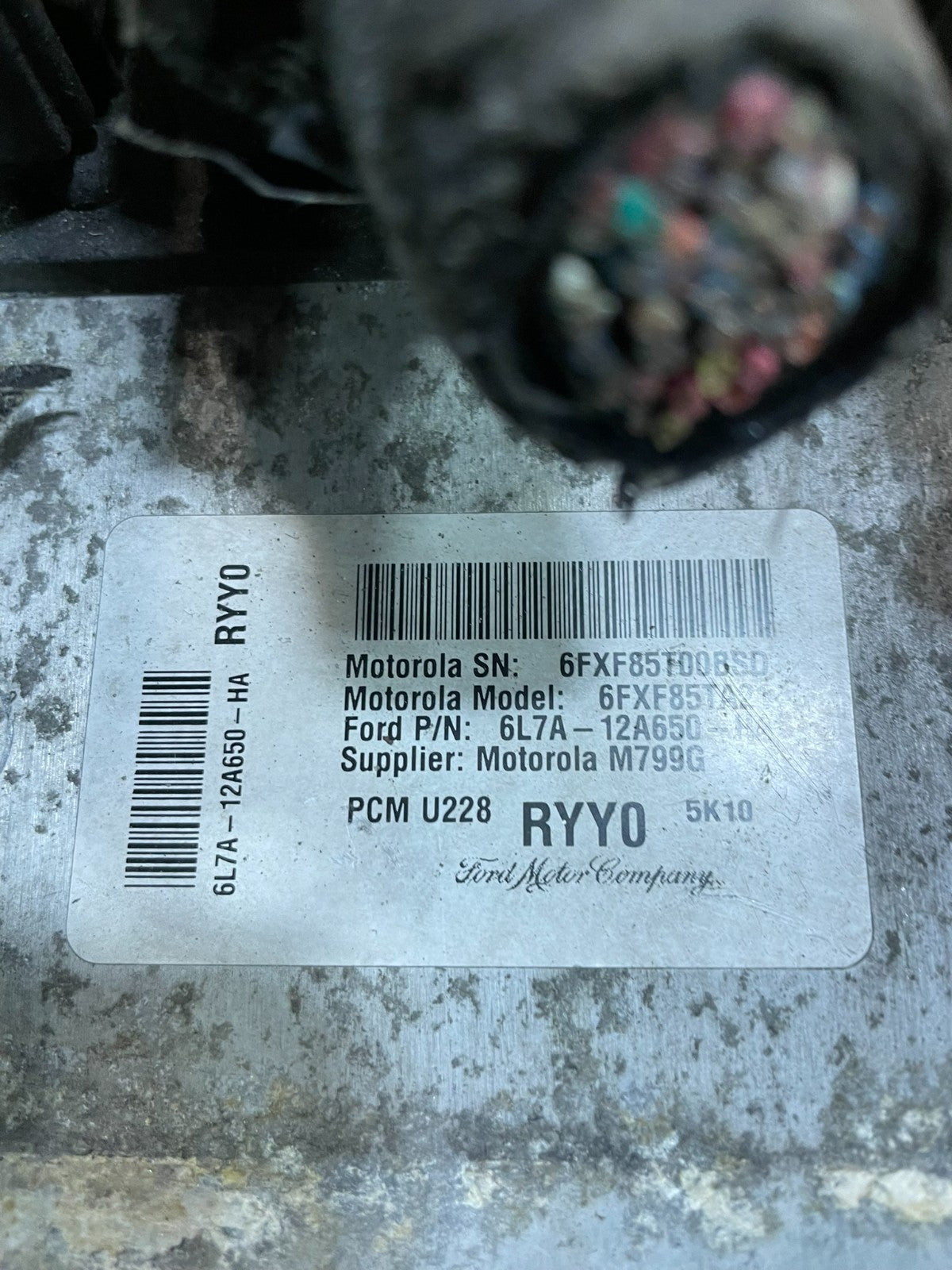 2006 Lincoln Navigator 5.4L Engine Control Unit ECU 6l7a-12a650-ha V2258 DG3