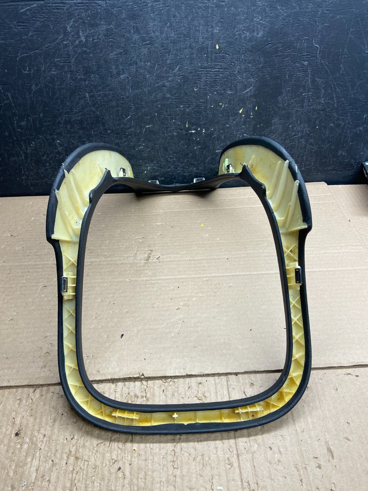 2003 to 2008 Jaguar S Type Front Center Console Leather Trim Panel AG02404