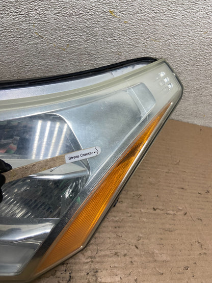 2008 2009 2010 2011 Ford Focus Left Driver Lh Headlight Halogen Oem AA9663 DW3
