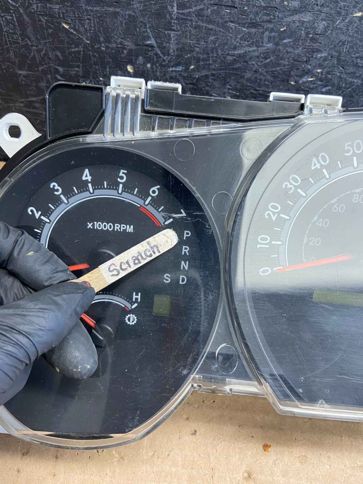2007 2013 Toyota Tundra Sequoia Dash Speedometer Cluster Gauge AF2639 DG1
