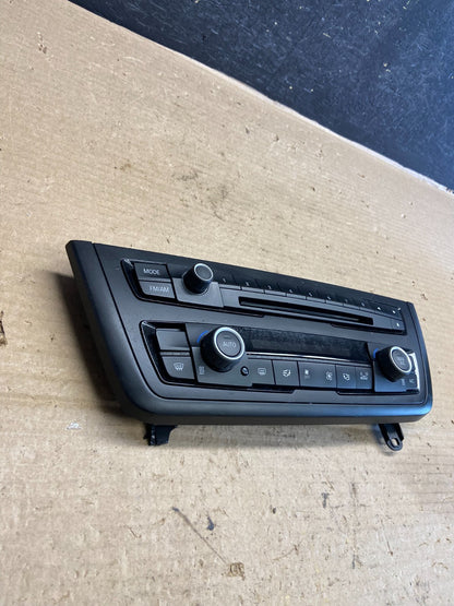 2012 - 2014 Bmw F30 320i 328i Radio Climate Control Panel AH3832 DG1