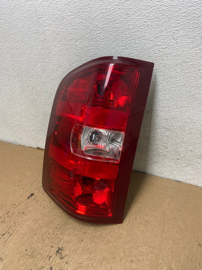 2007 to 2013 Chevrolet Silverado Left Driver LH Side Tail Light AG2362 LK1