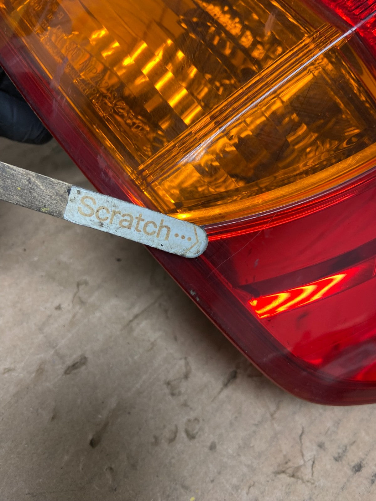 2006-2008 Lexus IS250 Right Passenger Rh Side Outer Tail Light Y0171 DW3