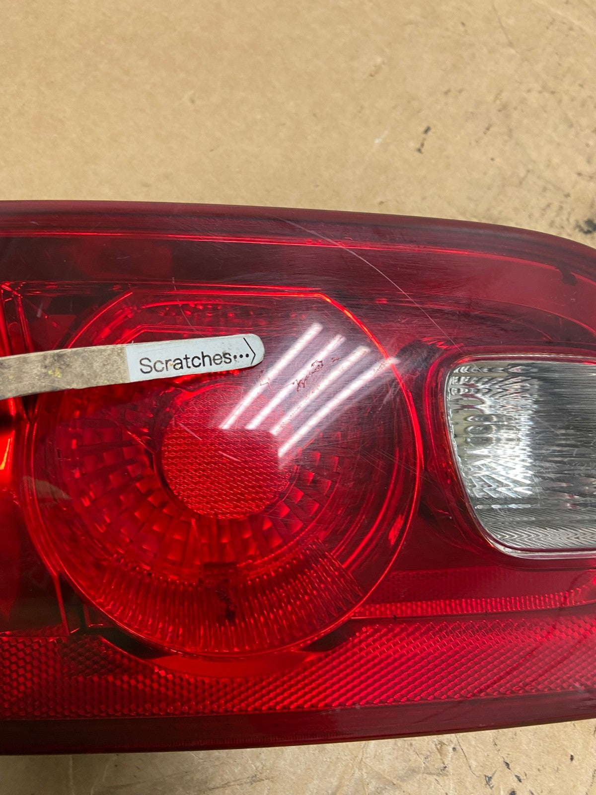 2006 to 2011 Buick Lucerne Left Driver LH Side Inner Tail Light AD6383 LK3
