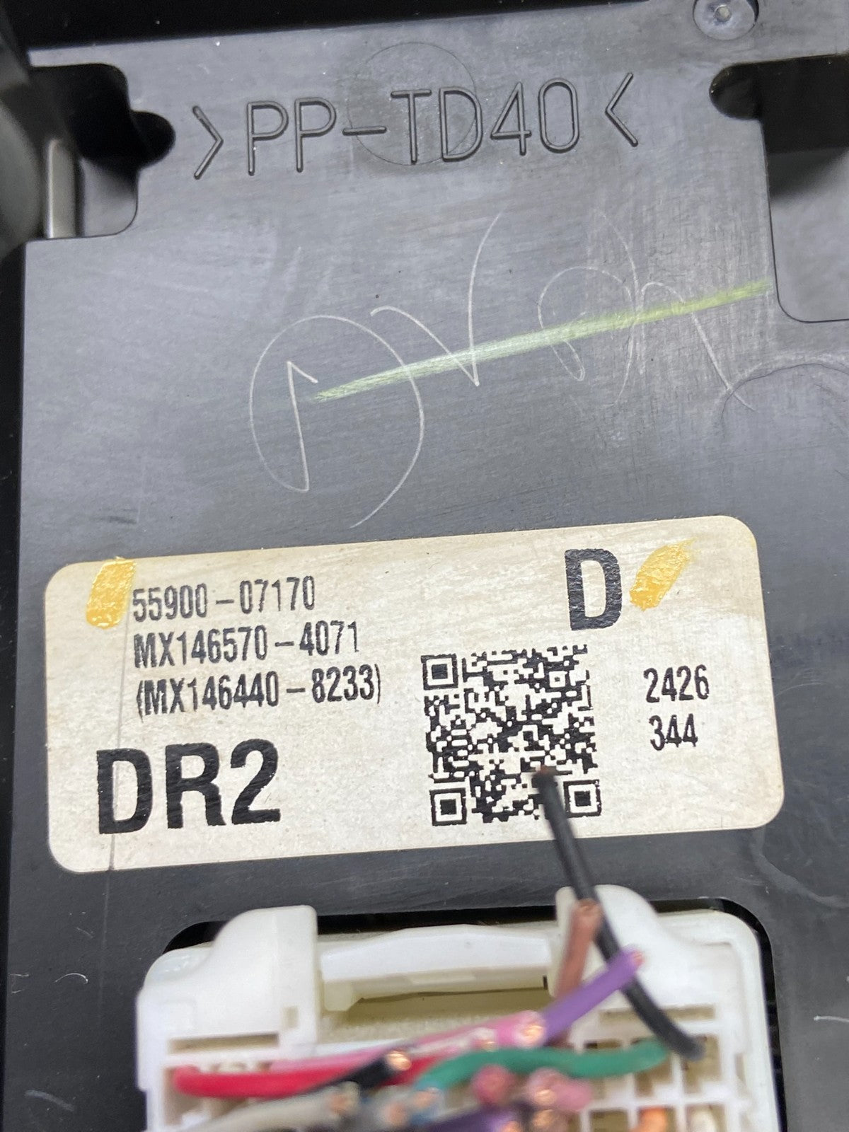 2005-2010 Toyota Avalon Climate Control A/C Heater Air Vent Panel Trim AI6264 DG4