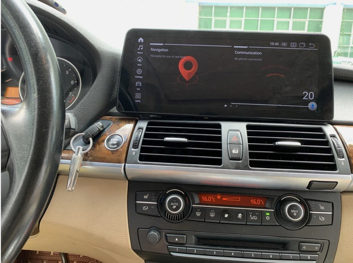 2007 2014 BMW X5 E70 X6 E71 E72 Android 13 Headunit Touch Screen Carplay AH12300