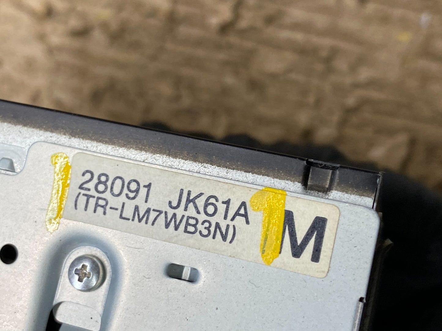 2008 to 2012 Nissan Armada QX56 Display Screen Information W0014 DG6