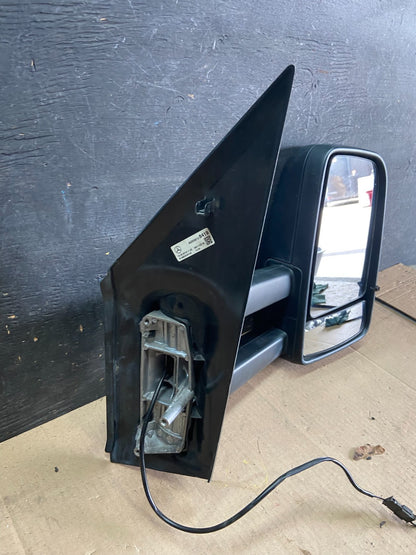 2007 to 2017 Mercedes-Benz Sprinter Right Passenger View Door Mirror OE Q5394 DG12
