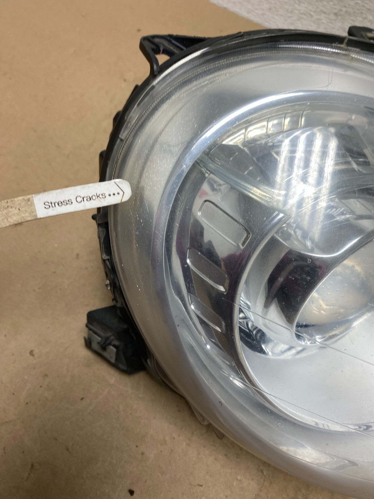 2012 to 2017 Fiat 500 Right Passenger RH Halogen Headlight AG4616 DW4