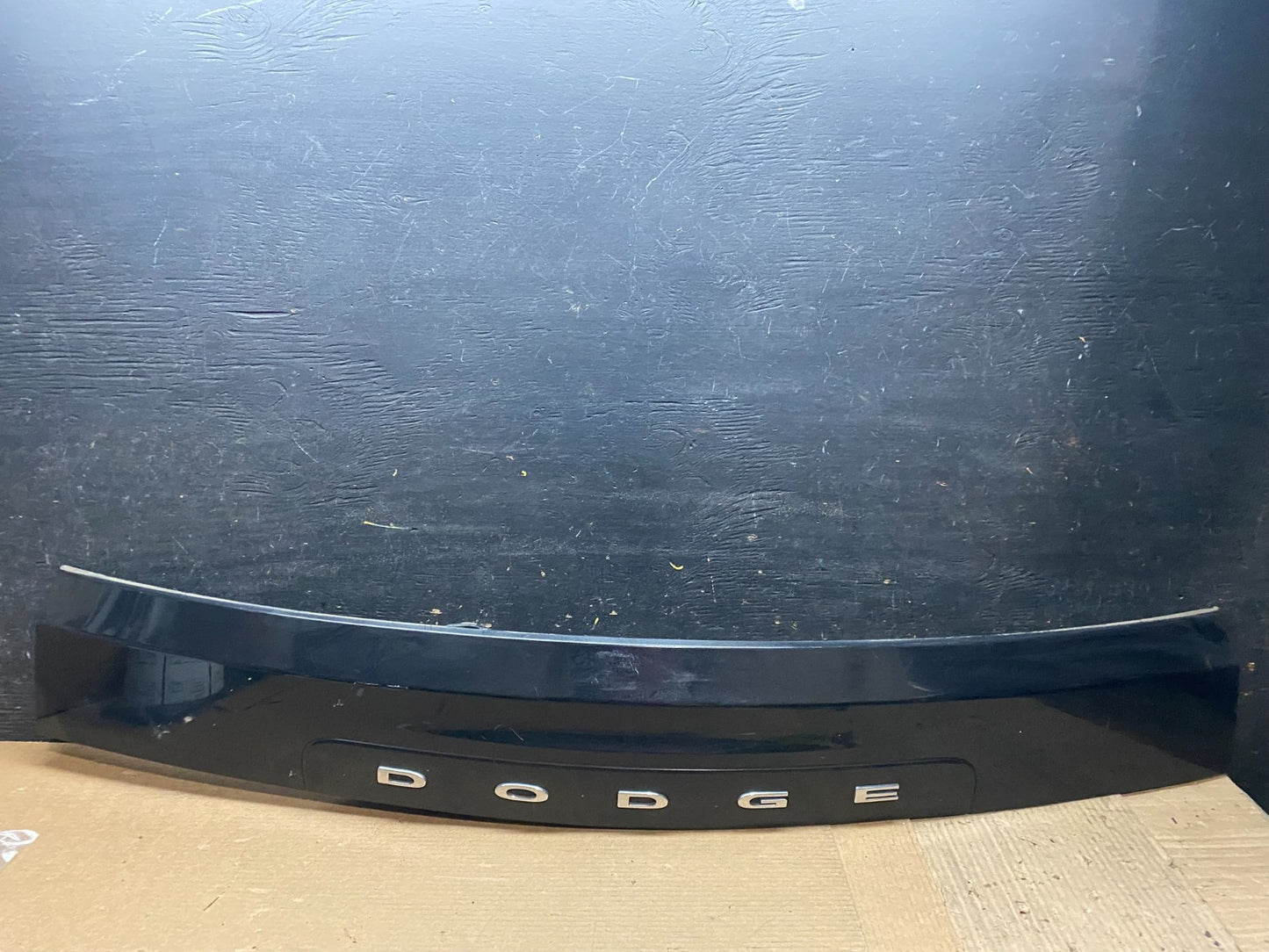 2011 to 2018 Dodge Grand Caravan Tail Gate Trim Molding With Camera OEM V7012 DG0