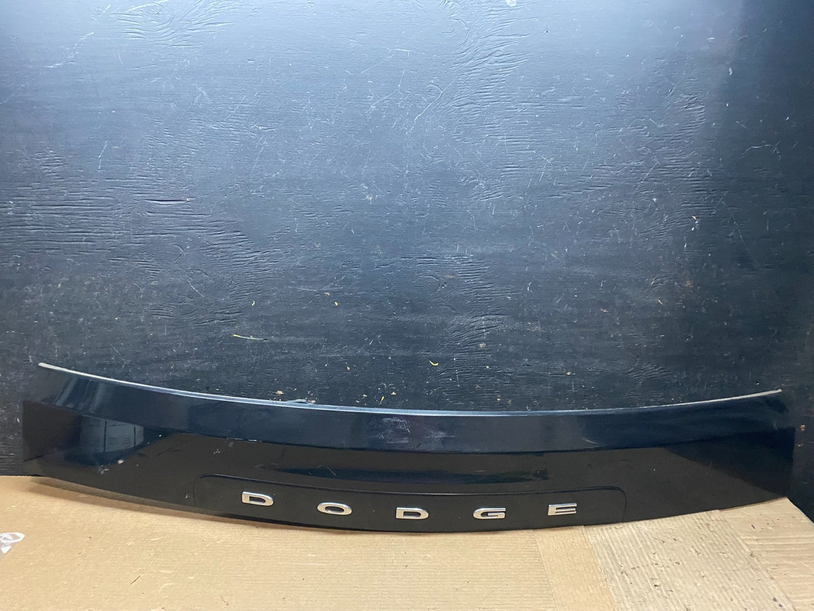 2011 to 2018 Dodge Grand Caravan Tail Gate Trim Molding With Camera OEM V7012 DG0