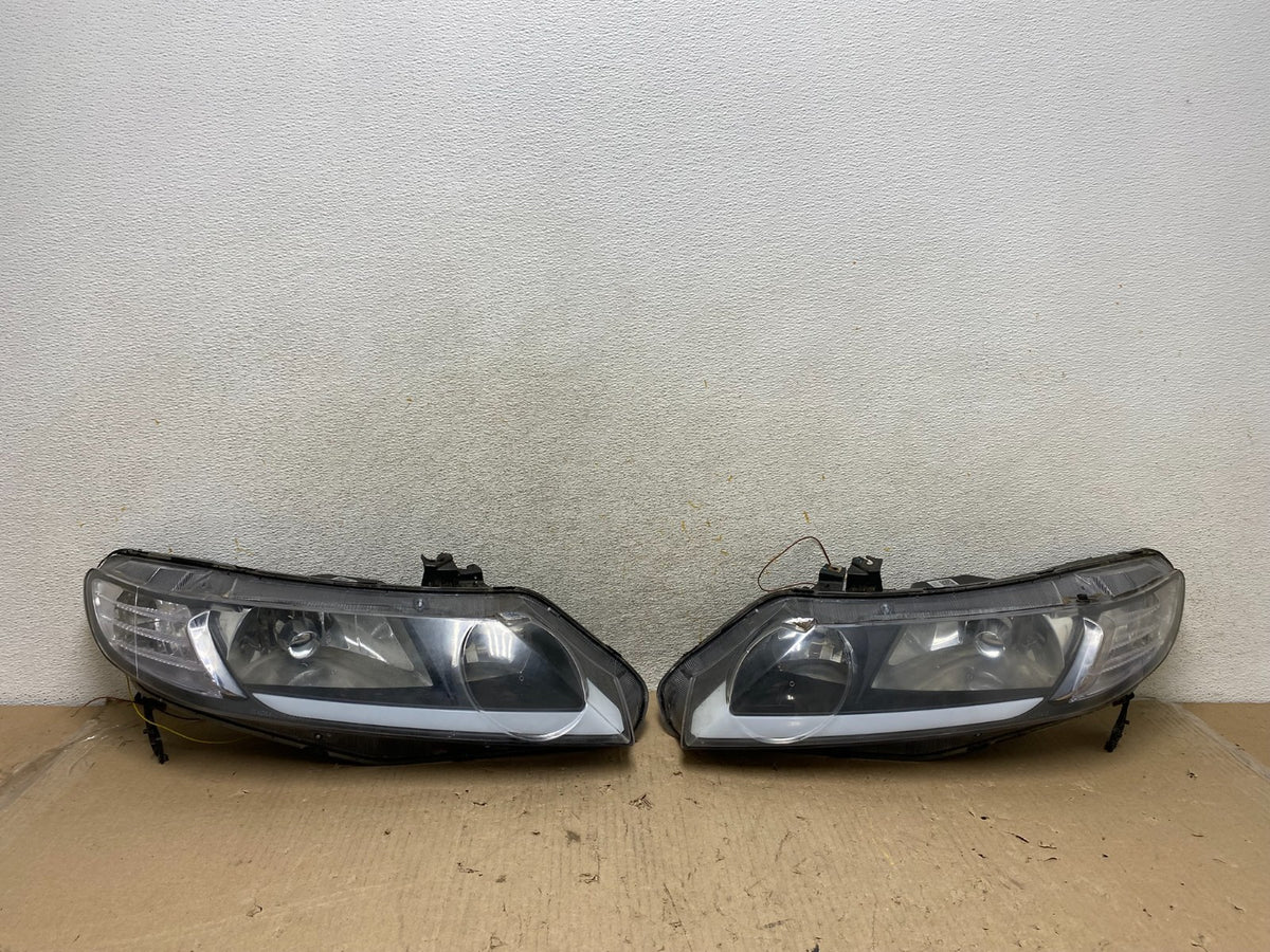 2006 2007 2008 Honda Civic Sedan Left+rIGHT Set LED Headlights AH7688 DG0