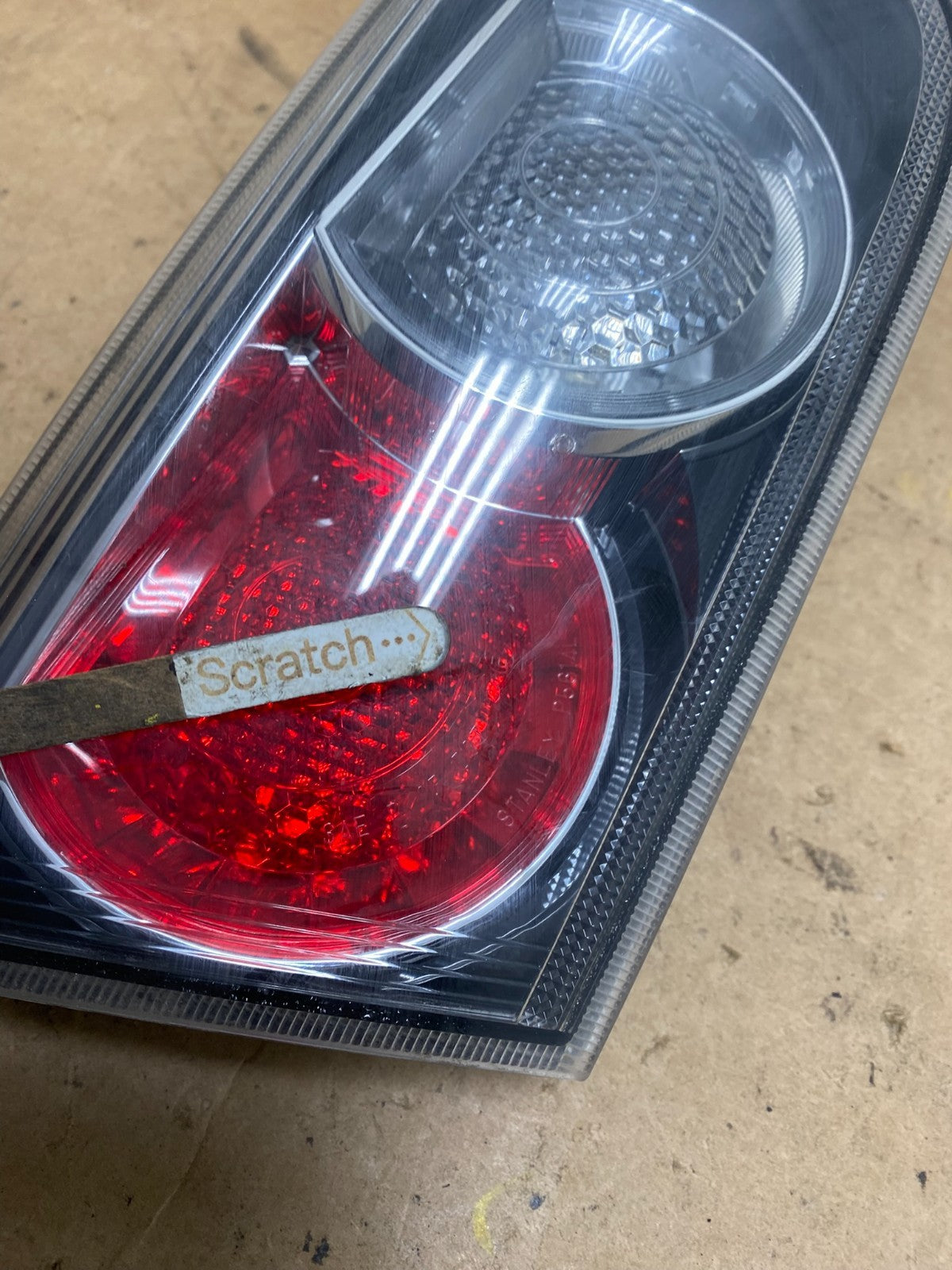2008-2015 Mitsubishi Lancer Evo 10 X Left Driver Inner Tail Light OEM X5167 DW3