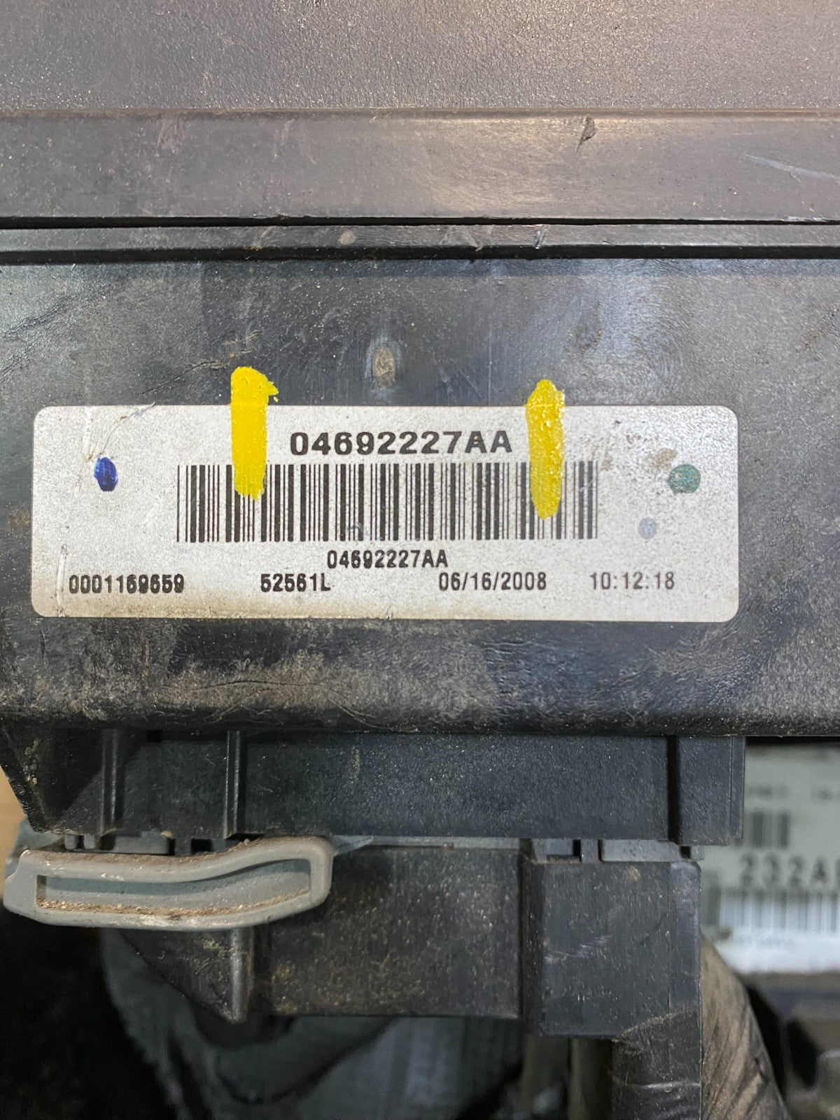2007 2008 2009 Dodge Durango BCM Fusebox Fuse Box Relay Module z2484 DG6
