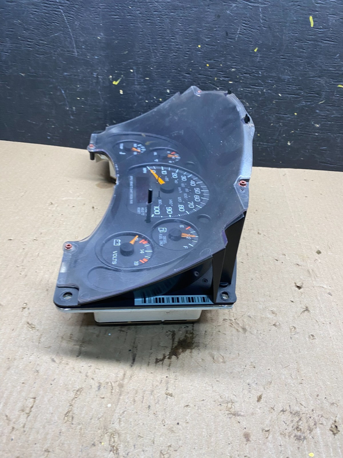 Chevrolet Dashboard Instrument Cluster 16203655 Q7072 PS2
