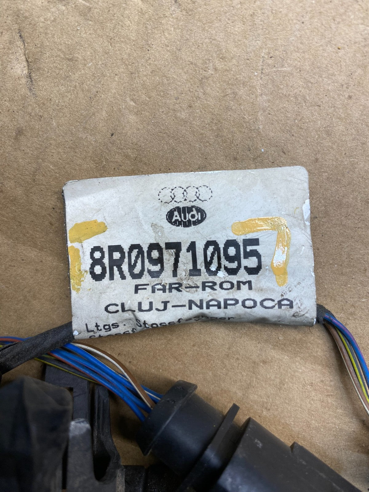 2013 - 2017 AUDI Q5 Front Parking Sensor Wire Harness AD4865 DG3