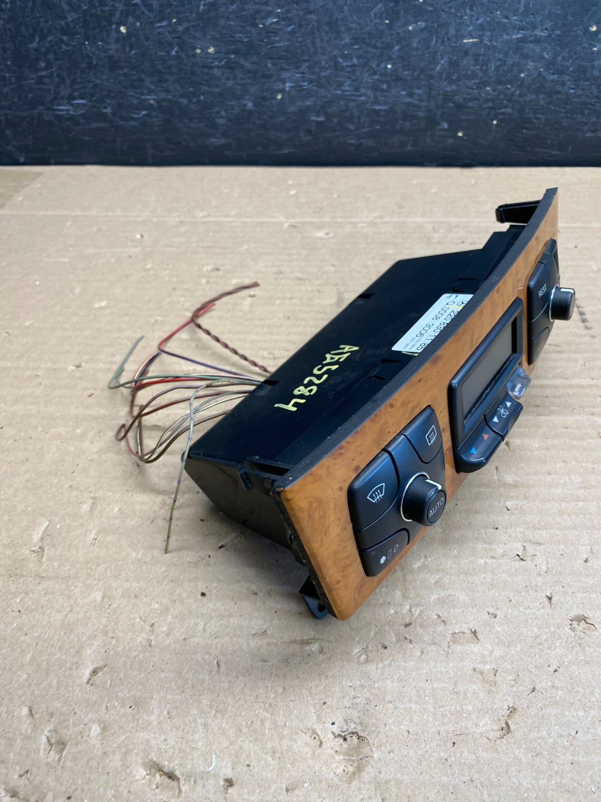 2000-2006 Mercedes S430 S500 W220 AC Heater Climate Control Trim Bezel AG5284 DG2
