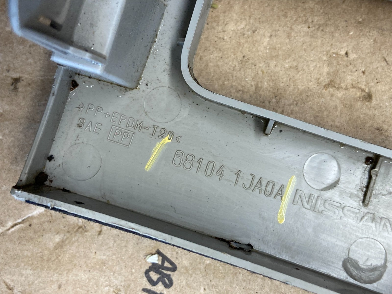 2011 to 2018 Nissan  Quest Dashboard Trim Cover Panel 68104-1JA0A AB2050 DG5